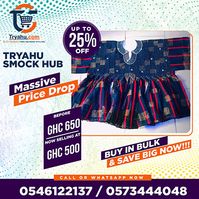 Stylish Smocks for Men & Women | Ghanaian Batakari Tryahu